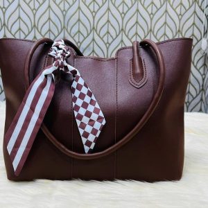 Women’s Faux Leather Shoulder Tote Bag:  Code:  CB 5859