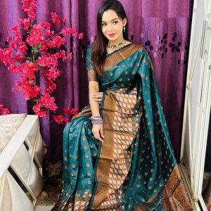 Soft Silk Katan Sharee