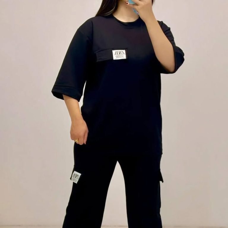 Ladies T-shirt and trouser set - Image 5