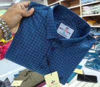 Pure Cotton full Sleeve Check Shirt