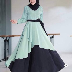 Dubai Cherry Borka with Hijab