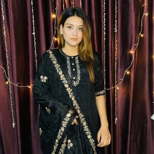 Eid Special! Pakistani Crept Chinon Three Piece