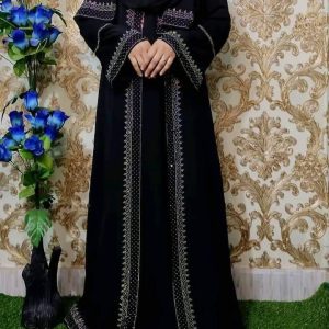 Stone Koti Borka with Hijab