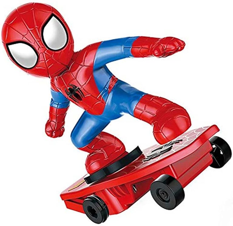 Spider Man Car-Styling Toy Spiderman Stunt Car With Skateboard Code : 3535 - Image 2