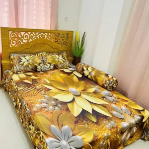 China Premium 3D Design Bed Sheet Code : 6972
