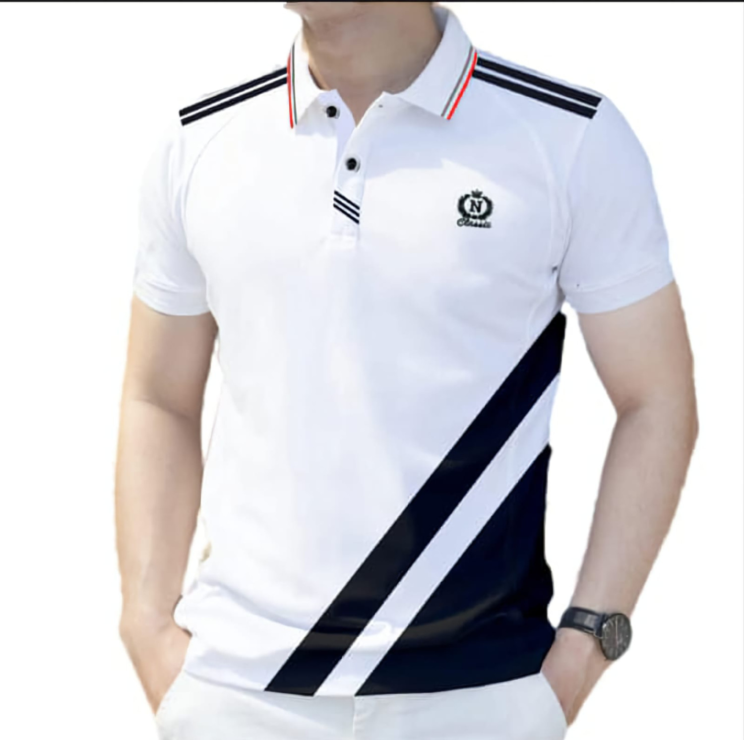 Exclusive Summer Half Sleeve Polo Shirt Code: CB 6056 - Image 3