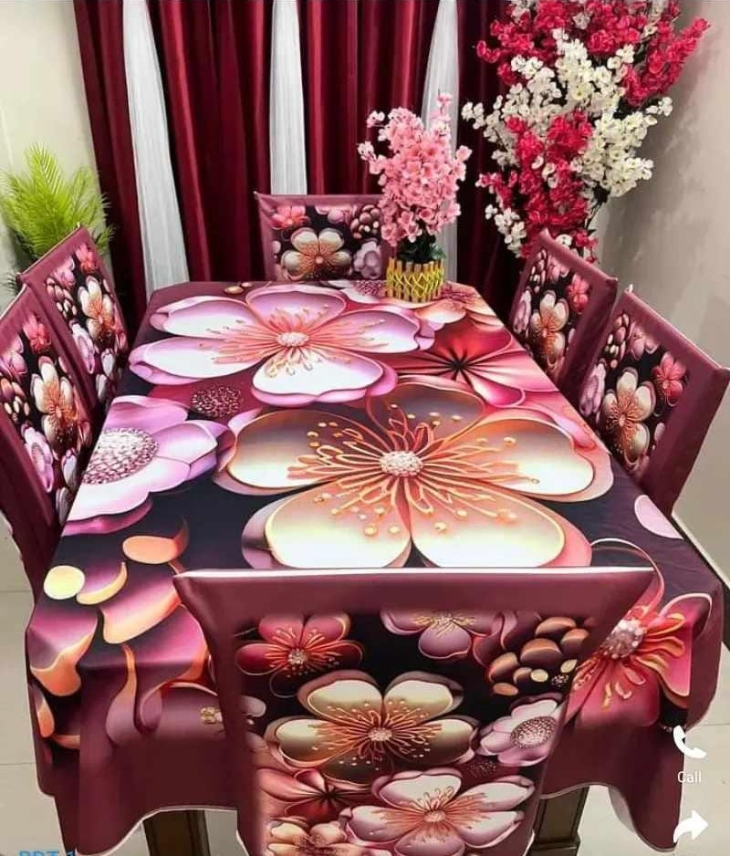 Original 3D Printed Dining Chair Table Cover - Image 3