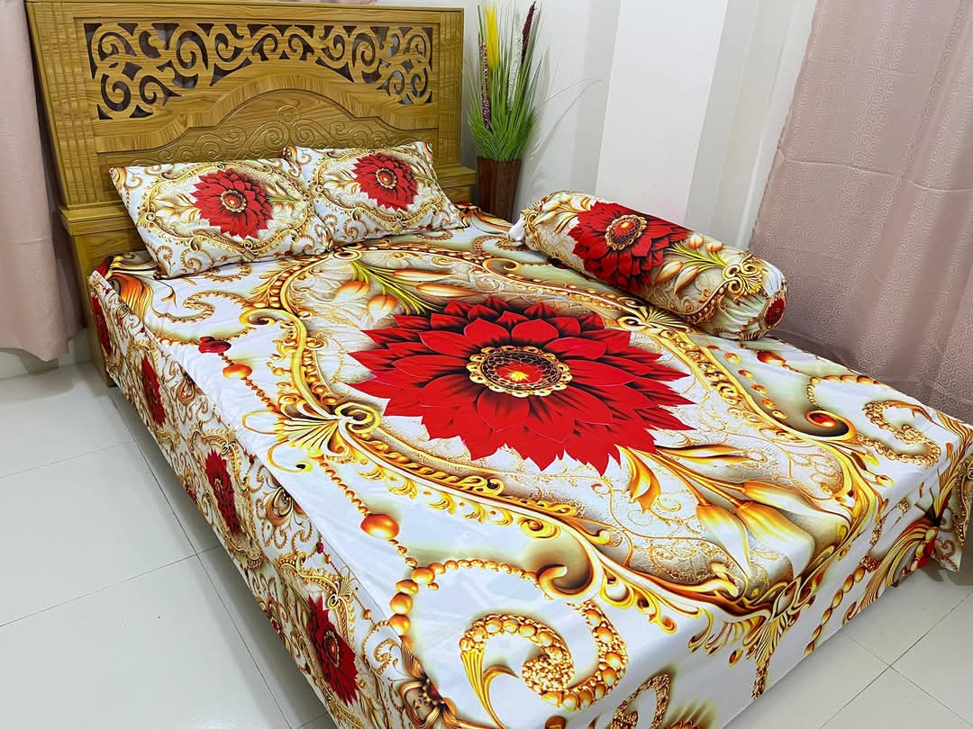 China premium 3D Design Bed Sheet - Image 6