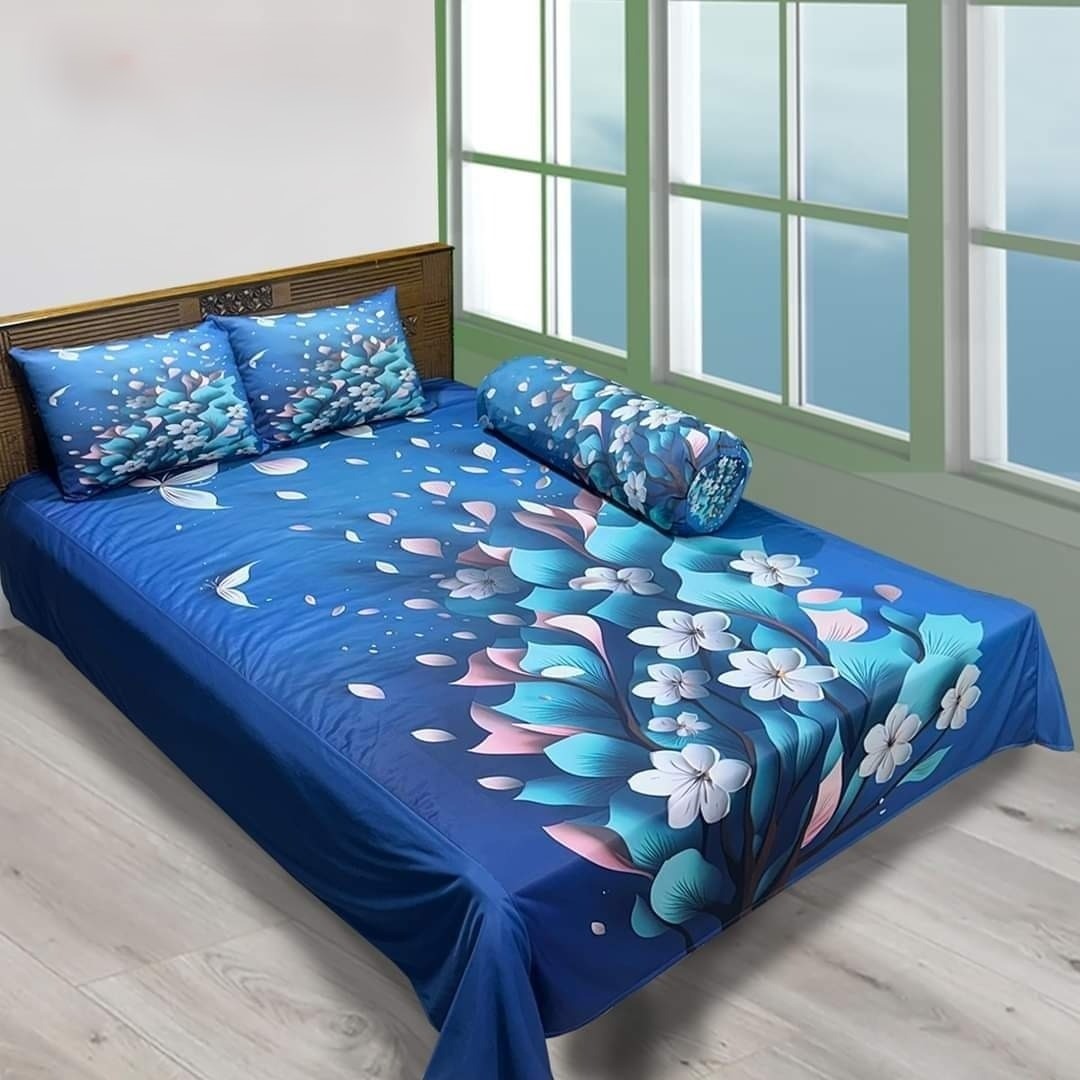 China premium 3D Design Bed Sheet - Image 8