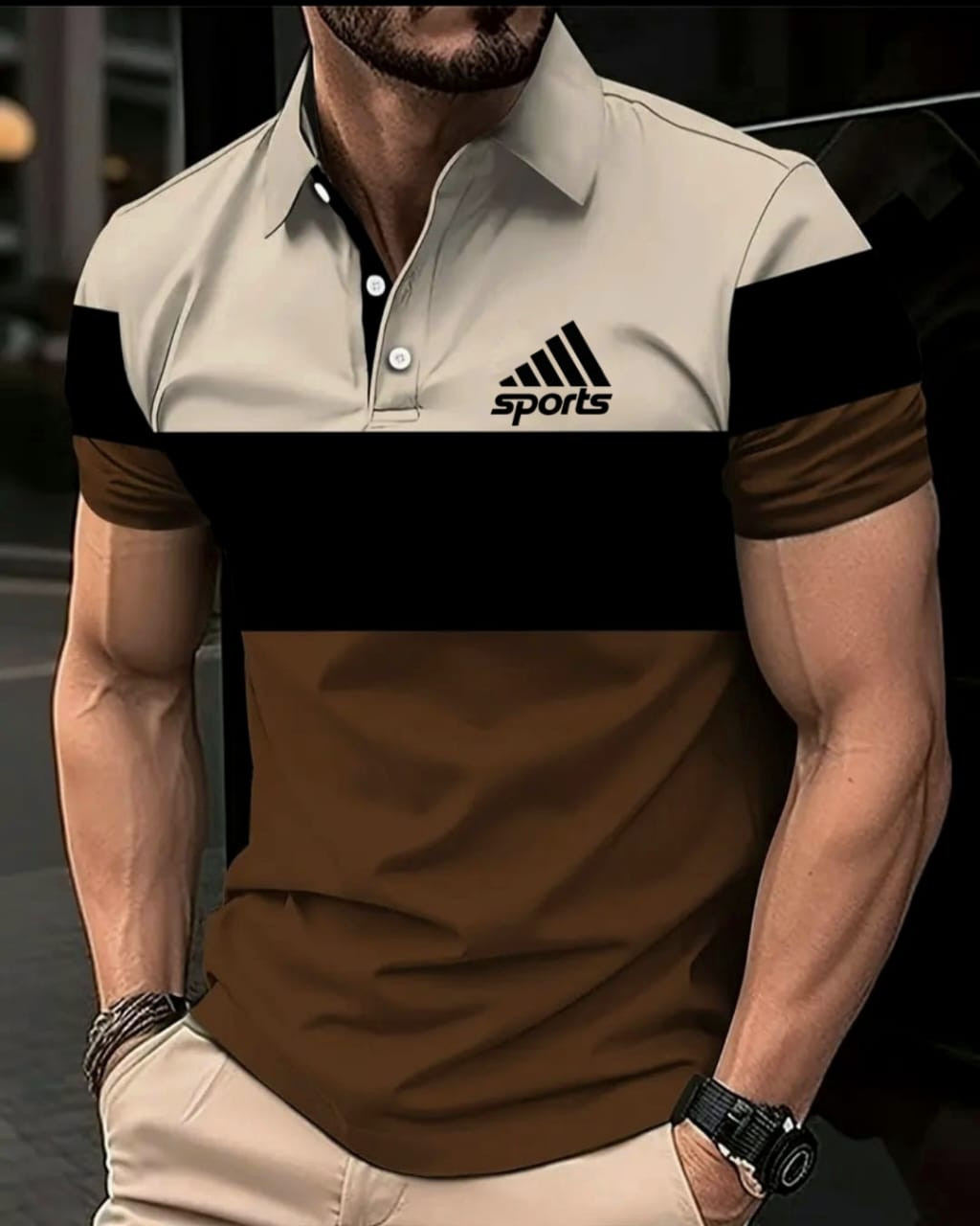 Exclusive Summer Half Sleeve Polo Shirt Code: CB 6049 - Image 3