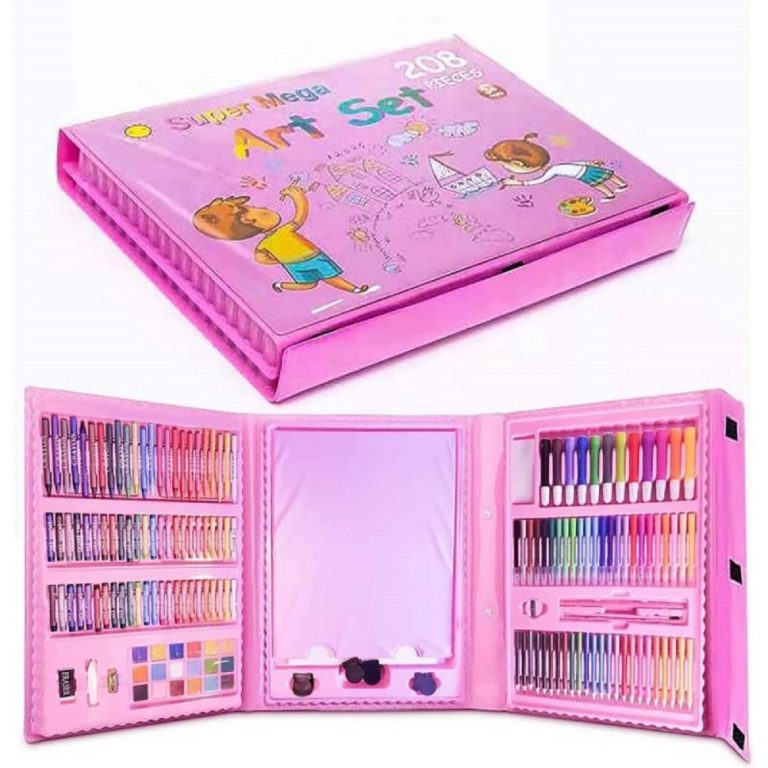 Drawing Art Set Painting For Kids Box Artist -208 Pcs Code : 3521 - Image 2