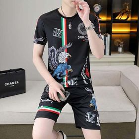Combo Half T-Shirt And 3 Quarter Pants For Man - Image 12