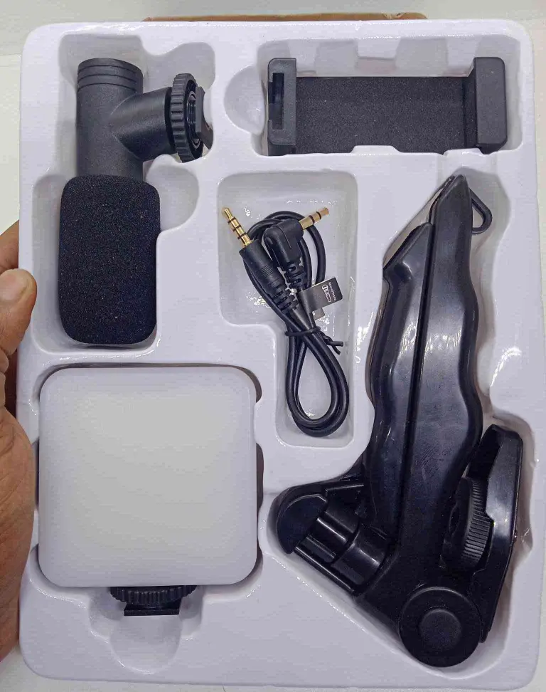 AY-49 remote control Video Kits Microphone LED Fill Light Mini Tripod - Image 4