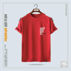 Mesh Half Sleeve T-Shirt For Men