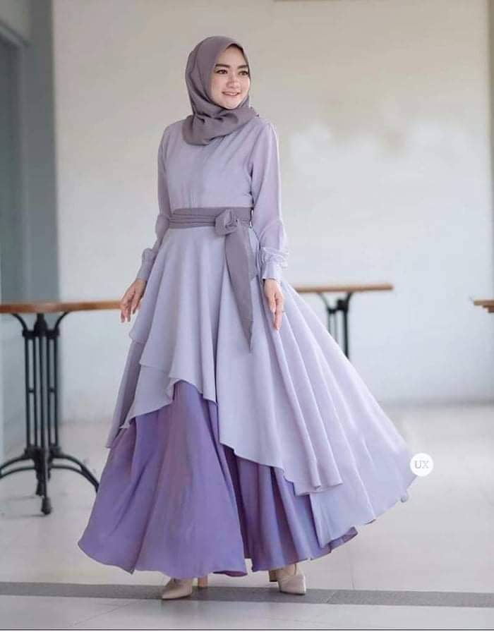 Dubai Cherry Borka with Hijab