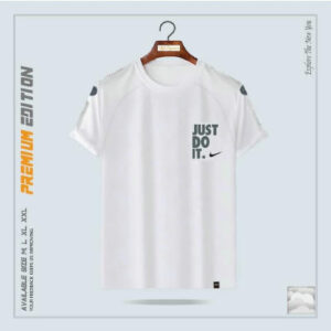 Mesh Half Sleeve T-Shirt For Men