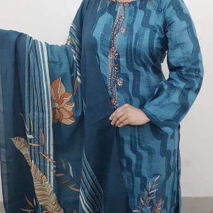 Cotton Print Three pcs code: nonu