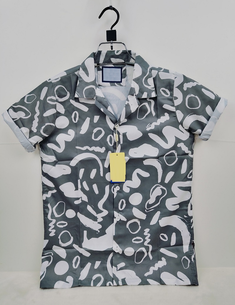 Luxury China Spandex Cot Drooped Shouldered Shirt - Image 3