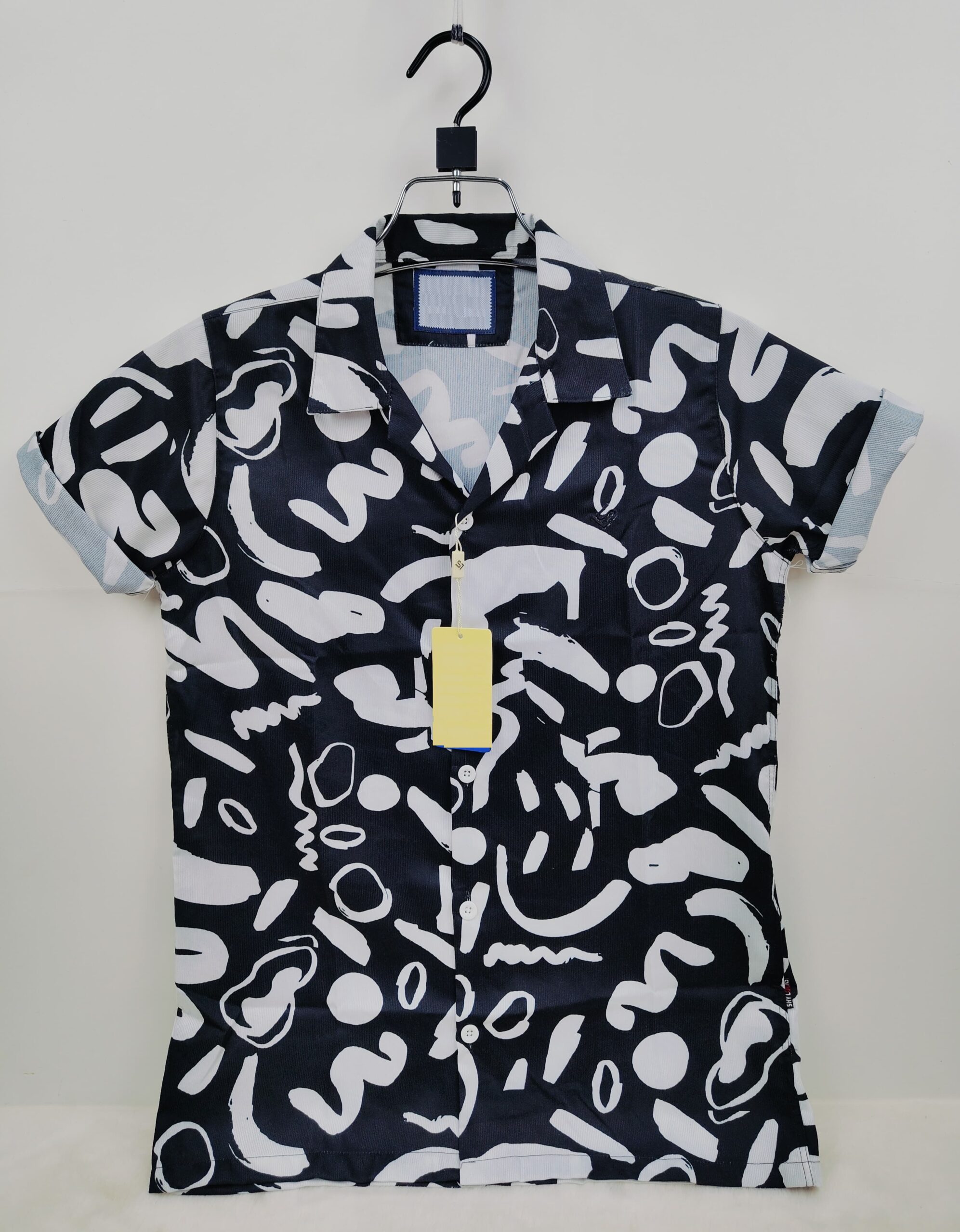 Luxury China Spandex Cot Drooped Shouldered Shirt - Image 2