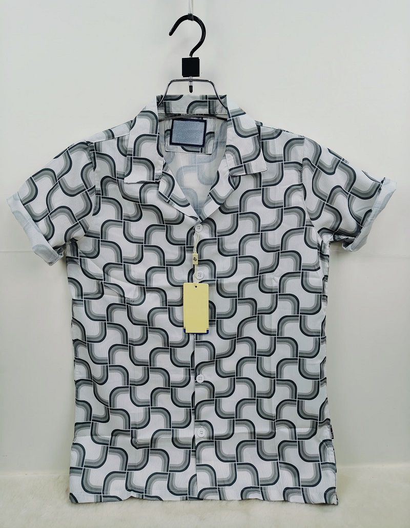 Luxury China Spandex Cot Drooped Shouldered Shirt