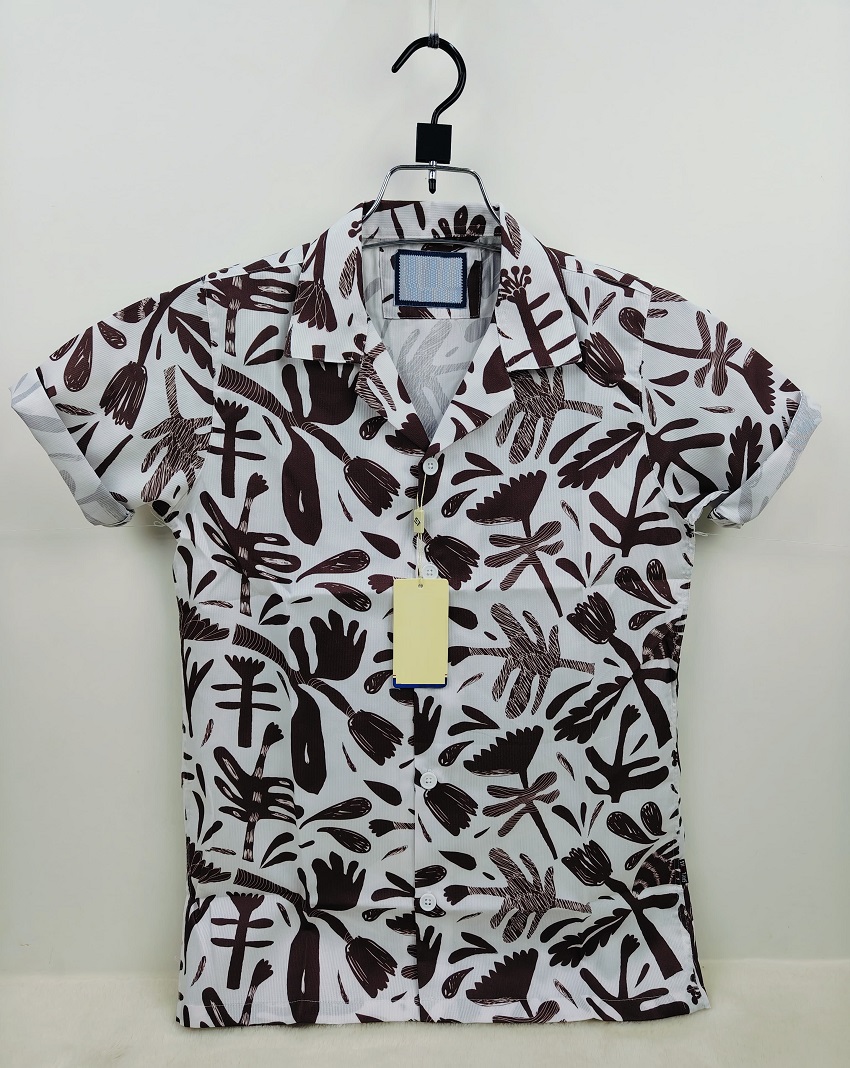 Luxury China Spandex Cot Drooped Shoulder Shirt - Image 5