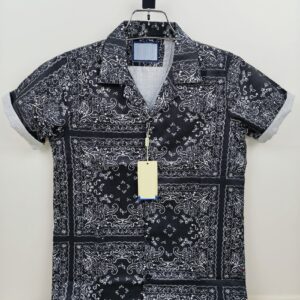 Luxury China Spandex Cot Drooped Shoulder Shirt