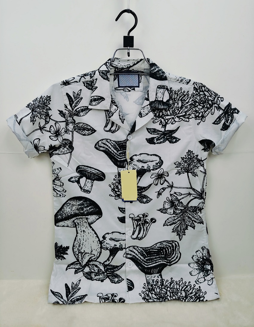 Luxury China Spandex Cot Drooped Shoulder Shirt - Image 4