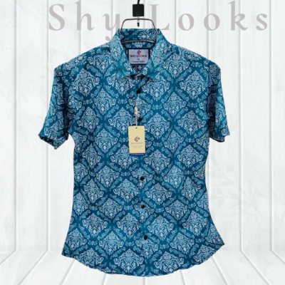 Luxury China Spandex Cot Half Sleeve Shirt