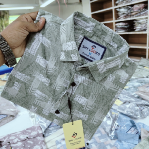 Pure Cotton full Sleeve Print Shirt