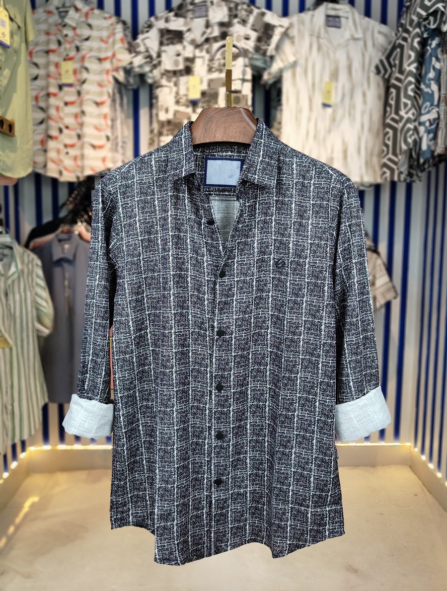 Full Sleeve Digital Print Shirt for Men's - Image 4
