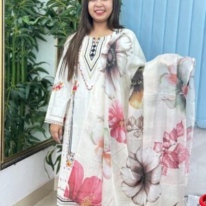 Digital Print Three Piece