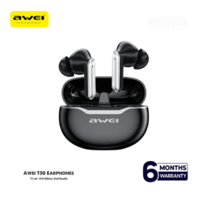 Awei T50 Wireless Headphones Bluetooth 5.3 Earbuds With Mic
