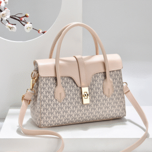 Newest High Quality MK Design American Bag Luxury Women's Handbags(Cream)