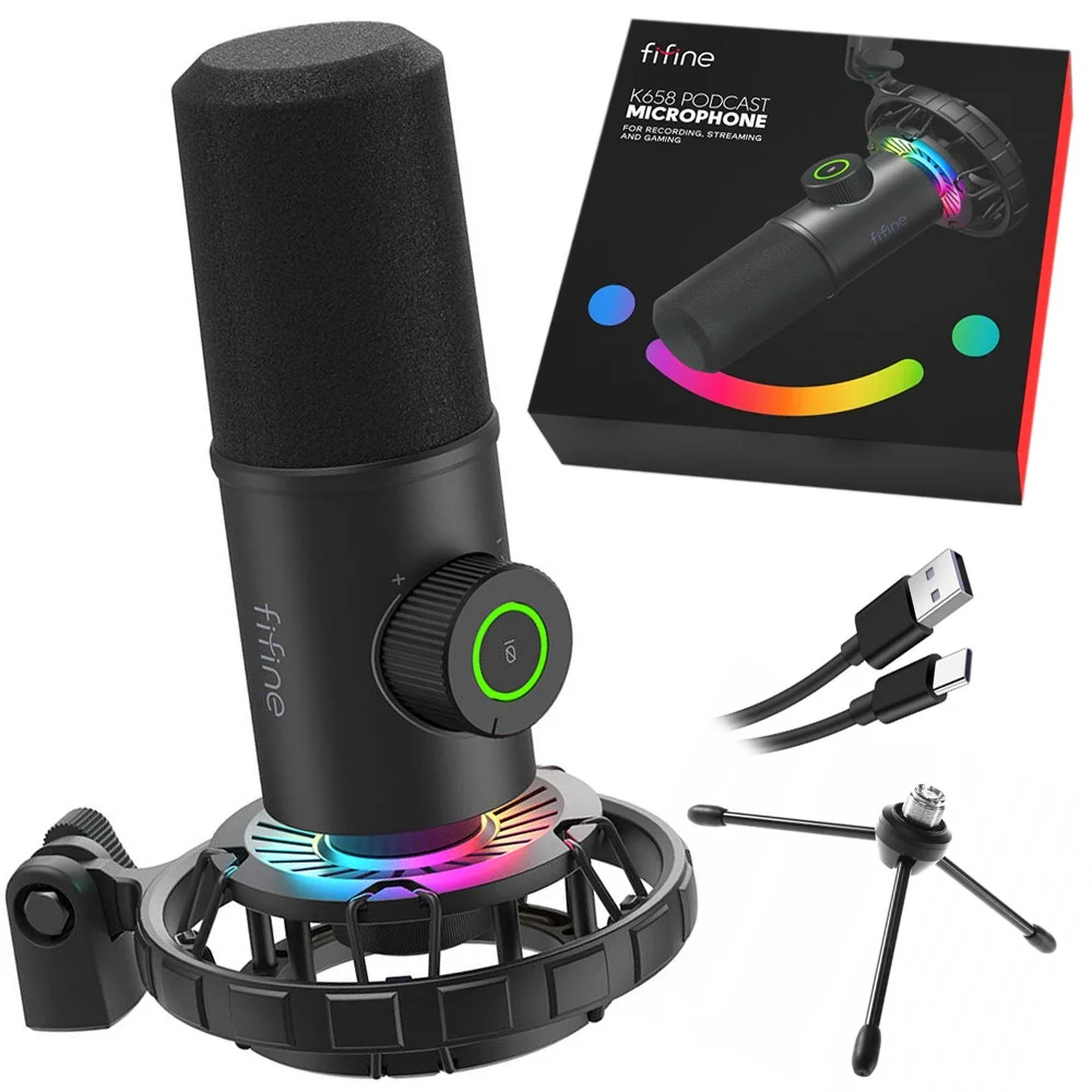 FIFINE K658 USB Dynamic Microphone