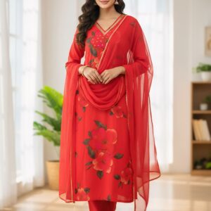 Indian weat less Georgette
