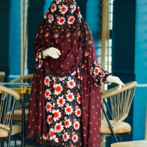 Elegant Plazo Khimar Set