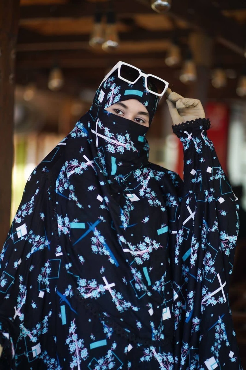 Elegant Plazo Khimar Set