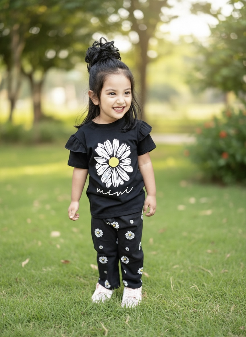 Half Sleeve T-shirt and Pant Set - Image 3