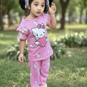 Half Sleeve T-shirt and Pant Set