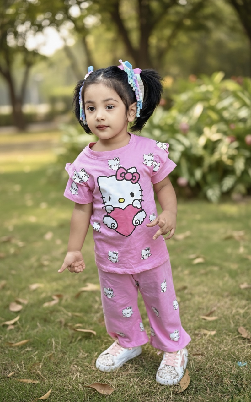 Half Sleeve T-shirt and Pant Set - Image 4