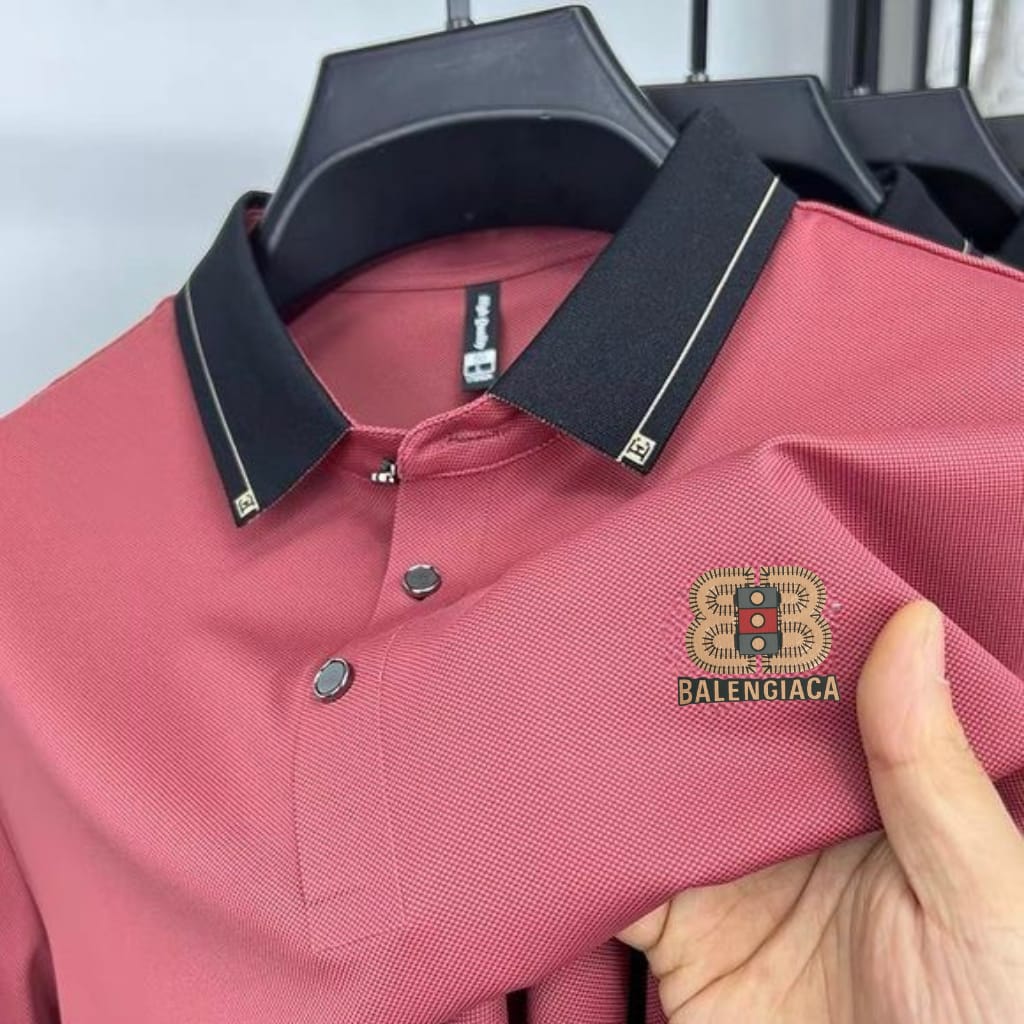 Premium Polo Shirt with China Sticker - Image 4