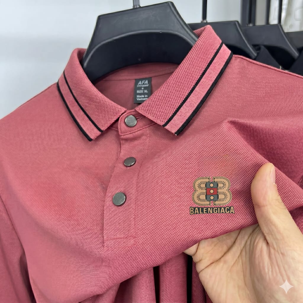 Premium Polo Shirt with China Sticker - Image 6