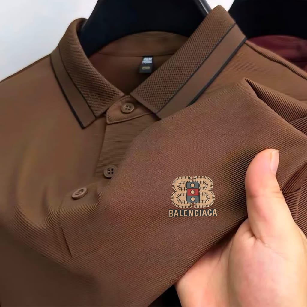 Premium Polo Shirt with China Sticker - Image 5