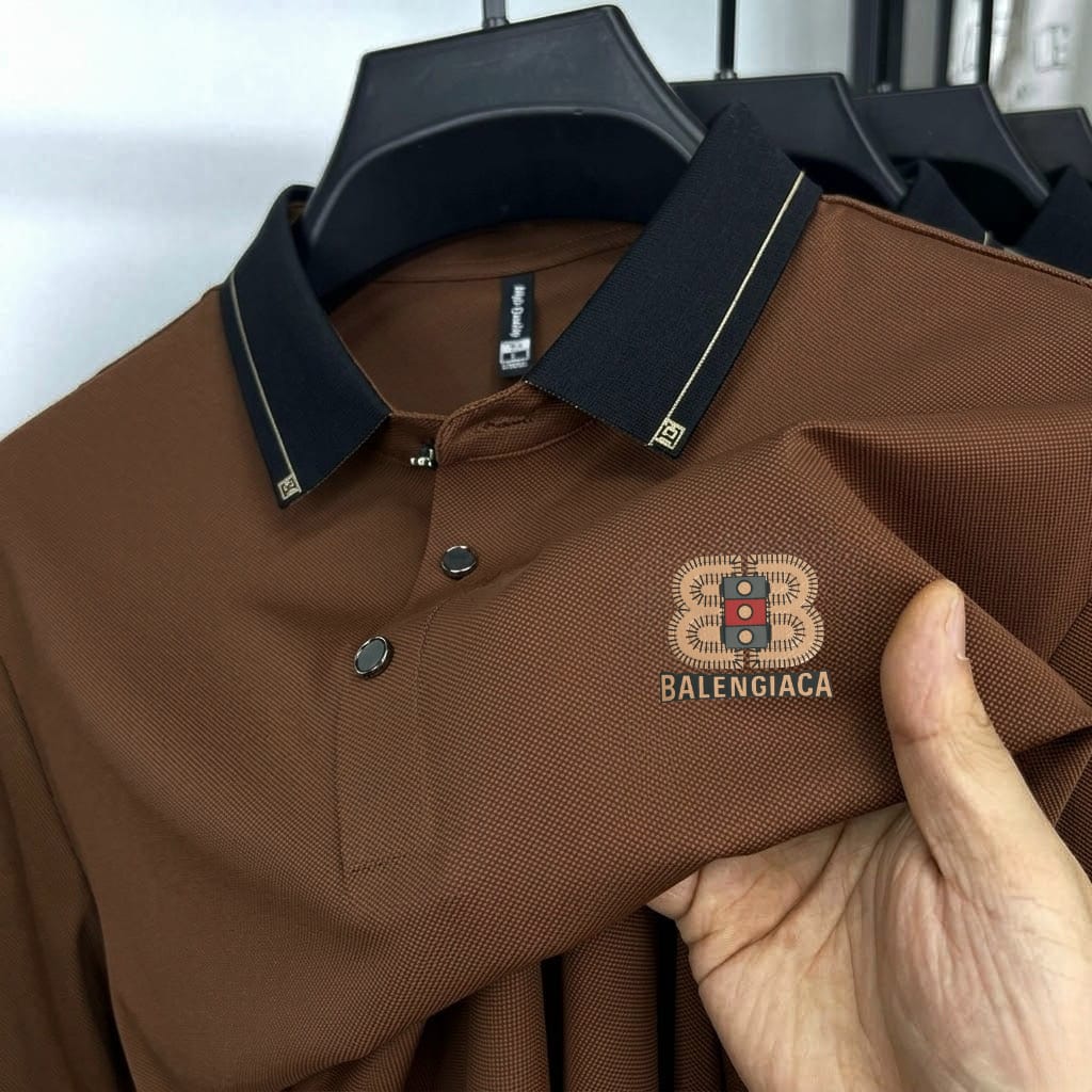 Premium Polo Shirt with China Sticker