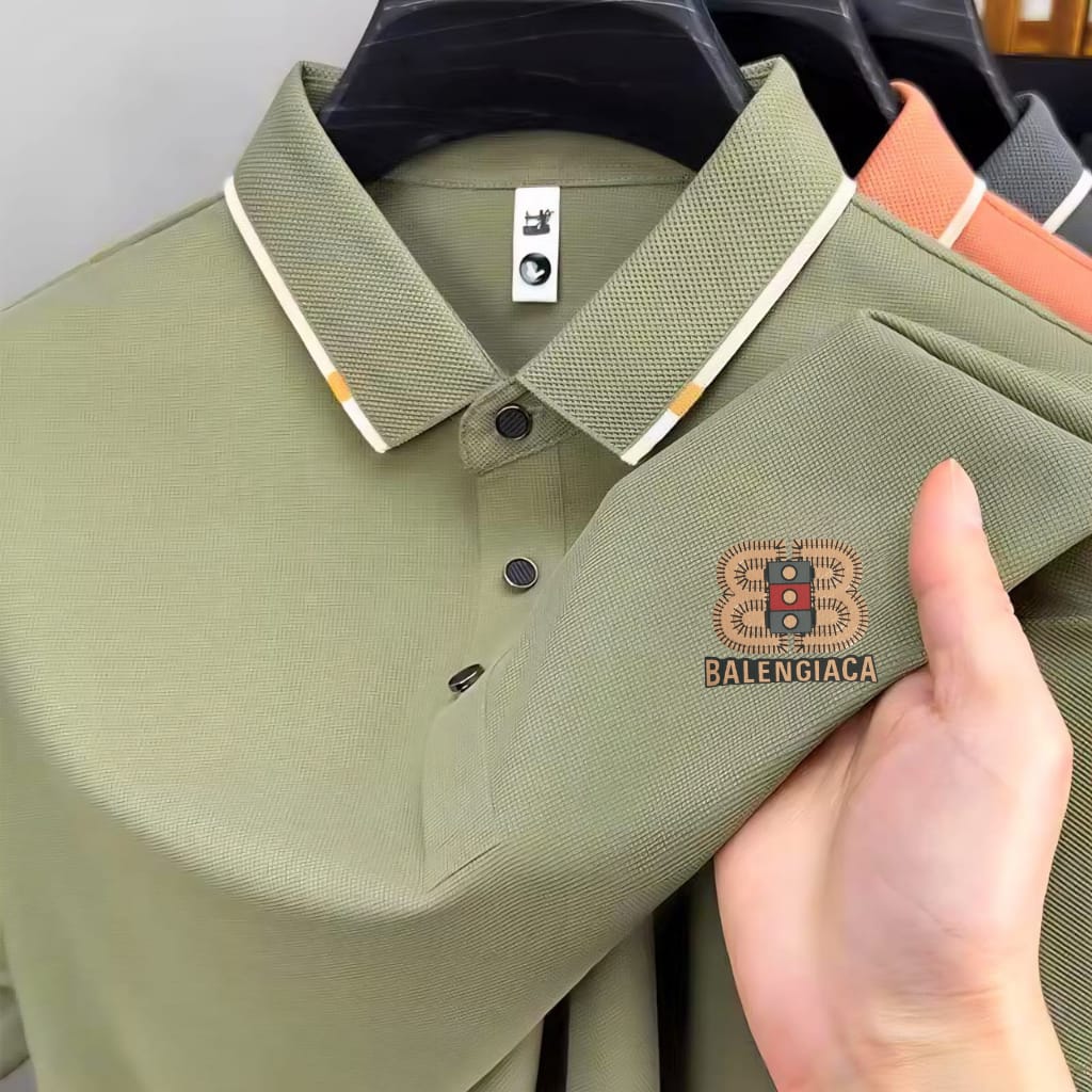 Premium Polo Shirt with China Sticker - Image 6