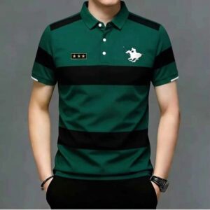 Striped Super Premium Half Sleeve polo Shirts
