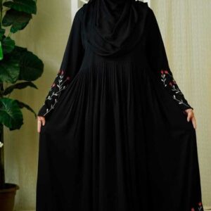 Rajanigandha Embroidery Borka with Hihab