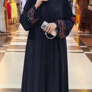 Dubai Cherry Borka with Hijab