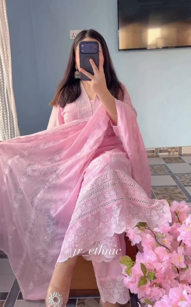 Special Embroidery Three Piece - Image 2