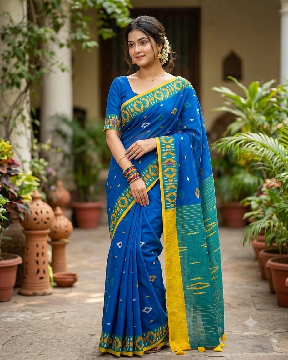 Chanderi Silk sharee - Image 2